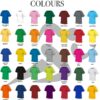 Classic T-Shirt Colours