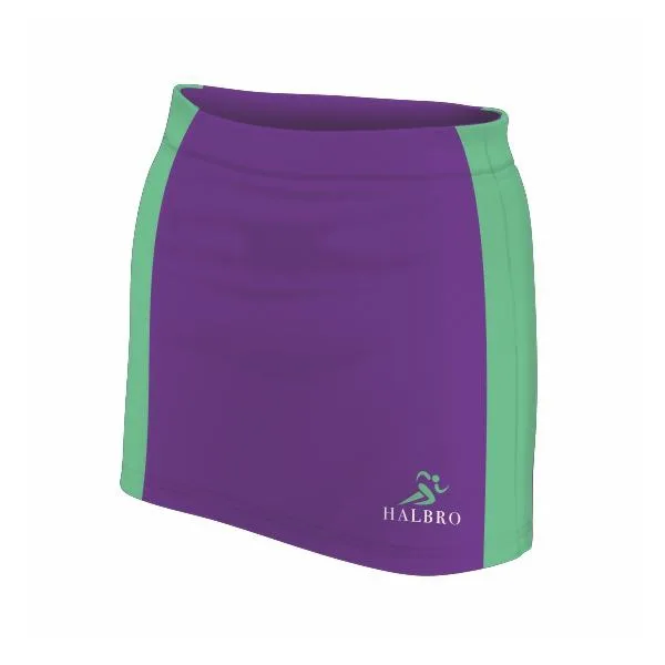 Purple netball skirt hotsell