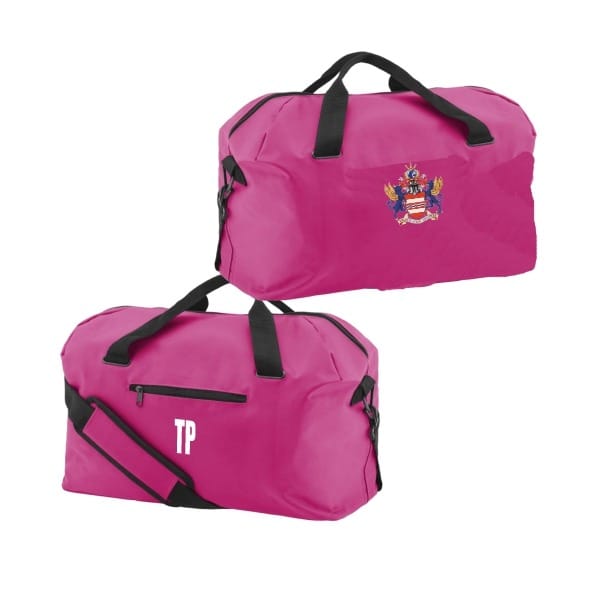 pink sports holdall