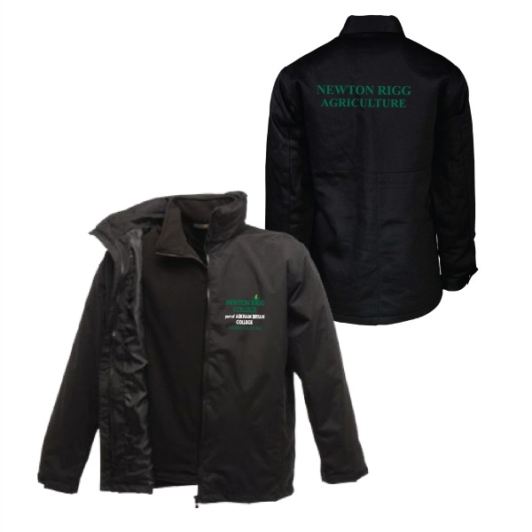 Newton Rigg College Agriculture Waterproof Jacket - Halbro Sportswear ...