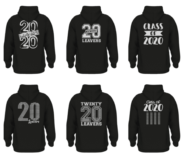 black leavers hoodie