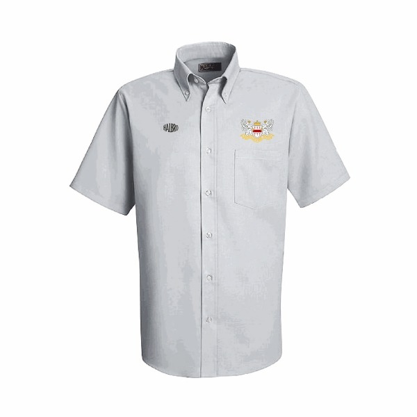 Longlevens RFC Seniors Short Sleeve Dress Shirt - Halbro Sportswear Limited