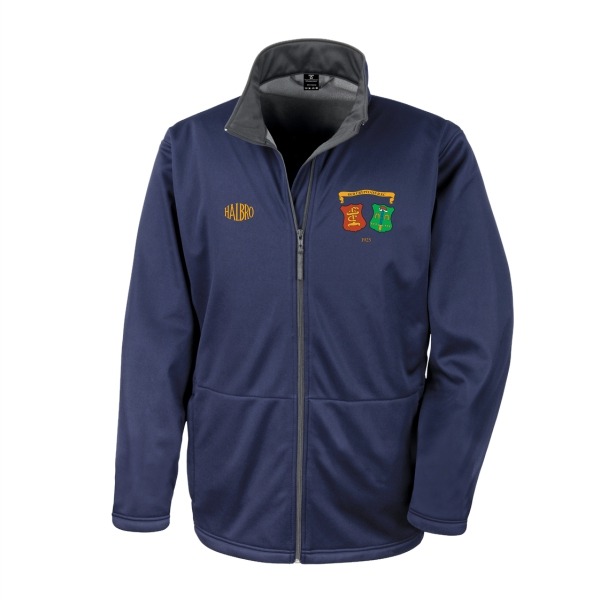 Old Cryptians RFC Seniors Soft Shell Jacket - Halbro Sportswear Limited