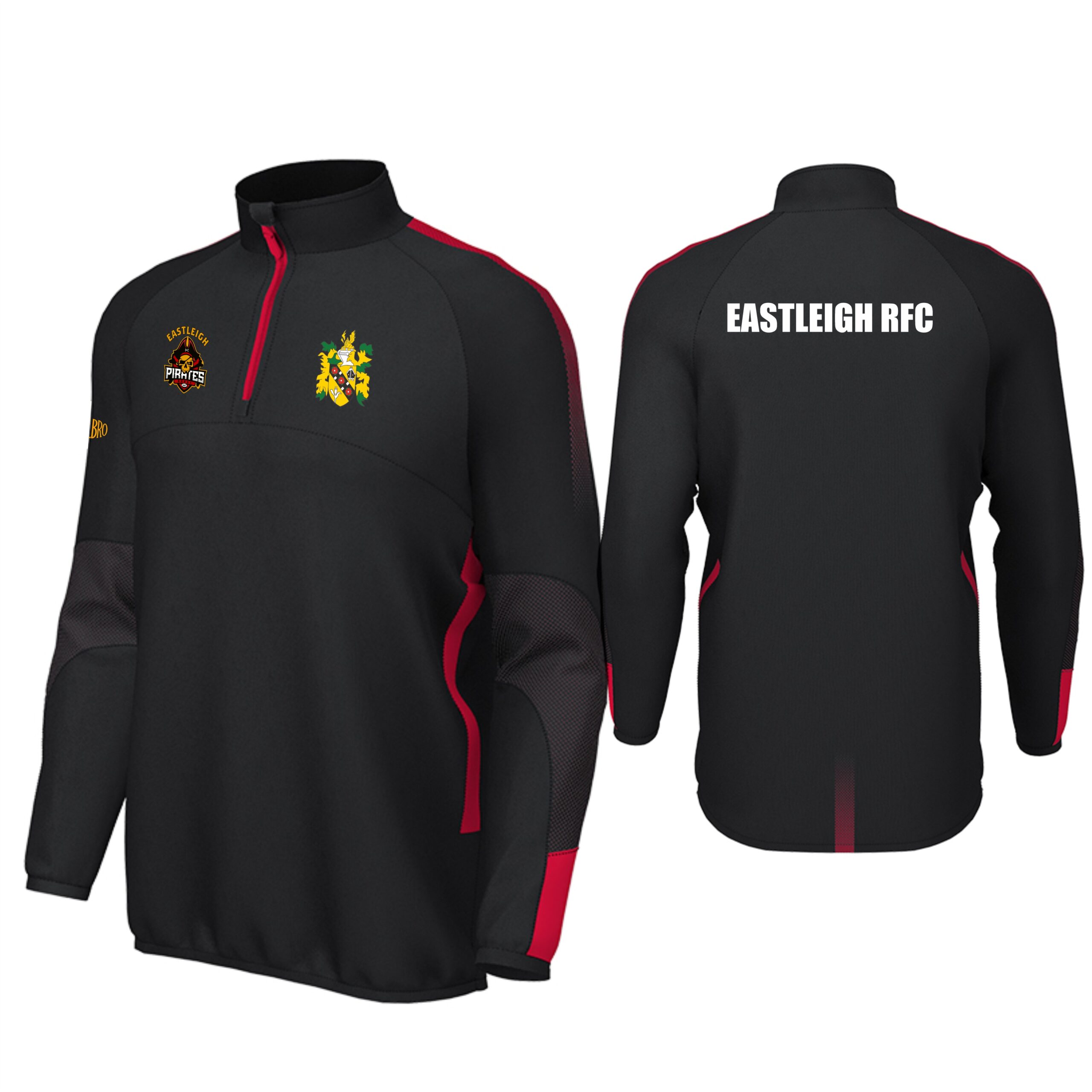 Eastleigh RFC Seniors Cratus 1/4 Zip Midlayer - Halbro Sportswear Limited