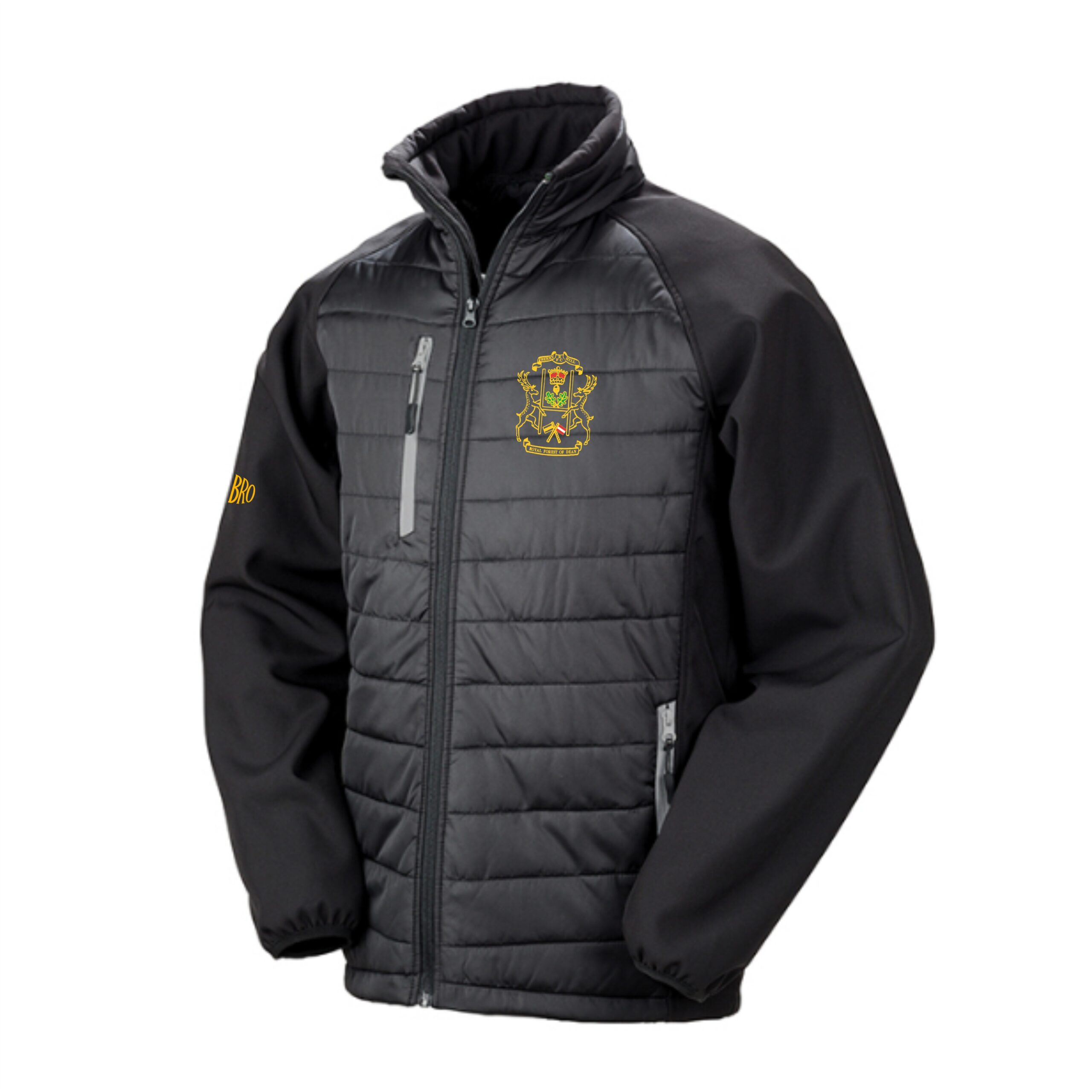Berry Hill RFC Seniors Padded Softshell Jacket - Halbro Sportswear Limited
