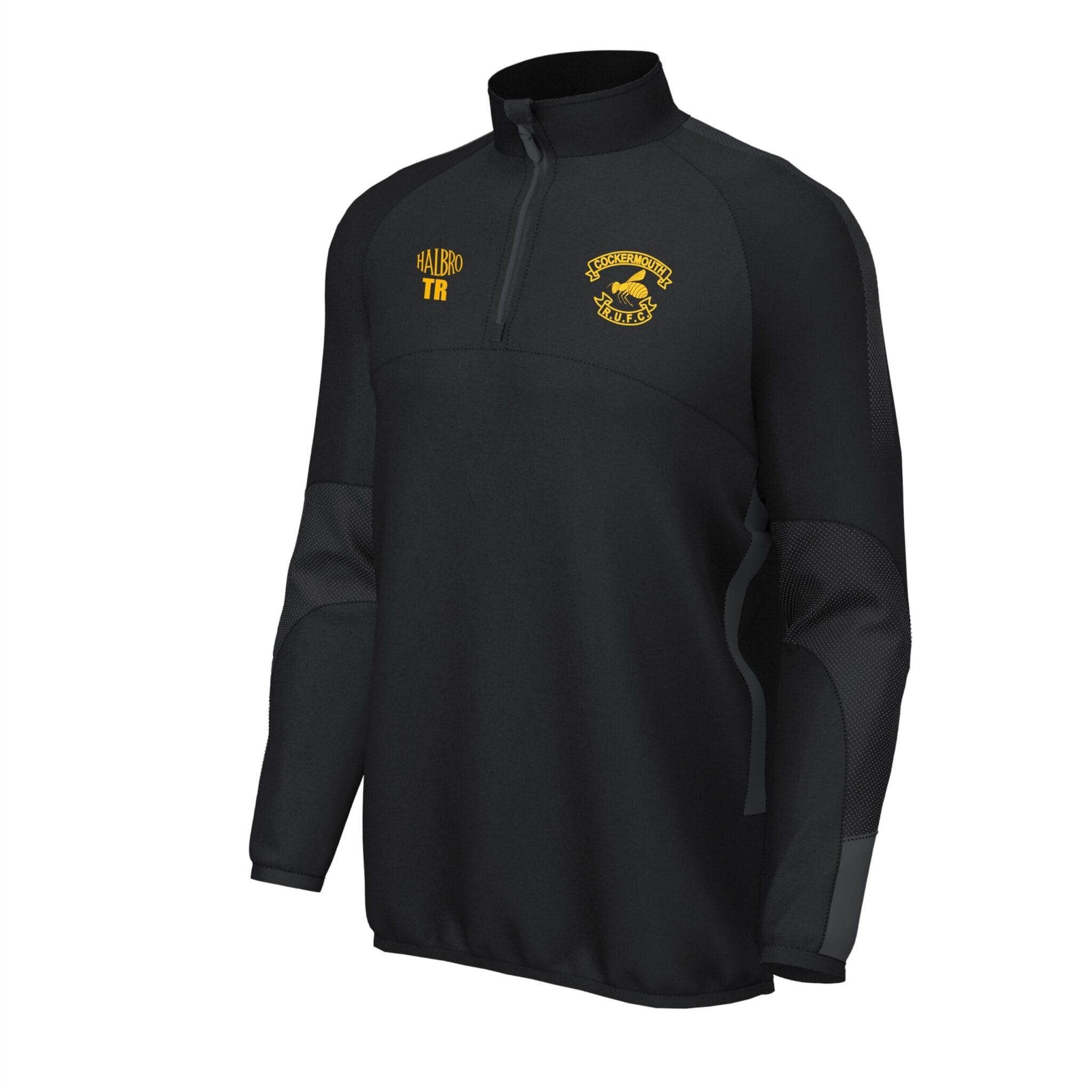 Cockermouth RUFC Seniors Cratus 1/4 Zip Midlayer - Halbro Sportswear ...