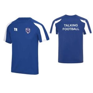 Talking Football Contrast Cool Tee