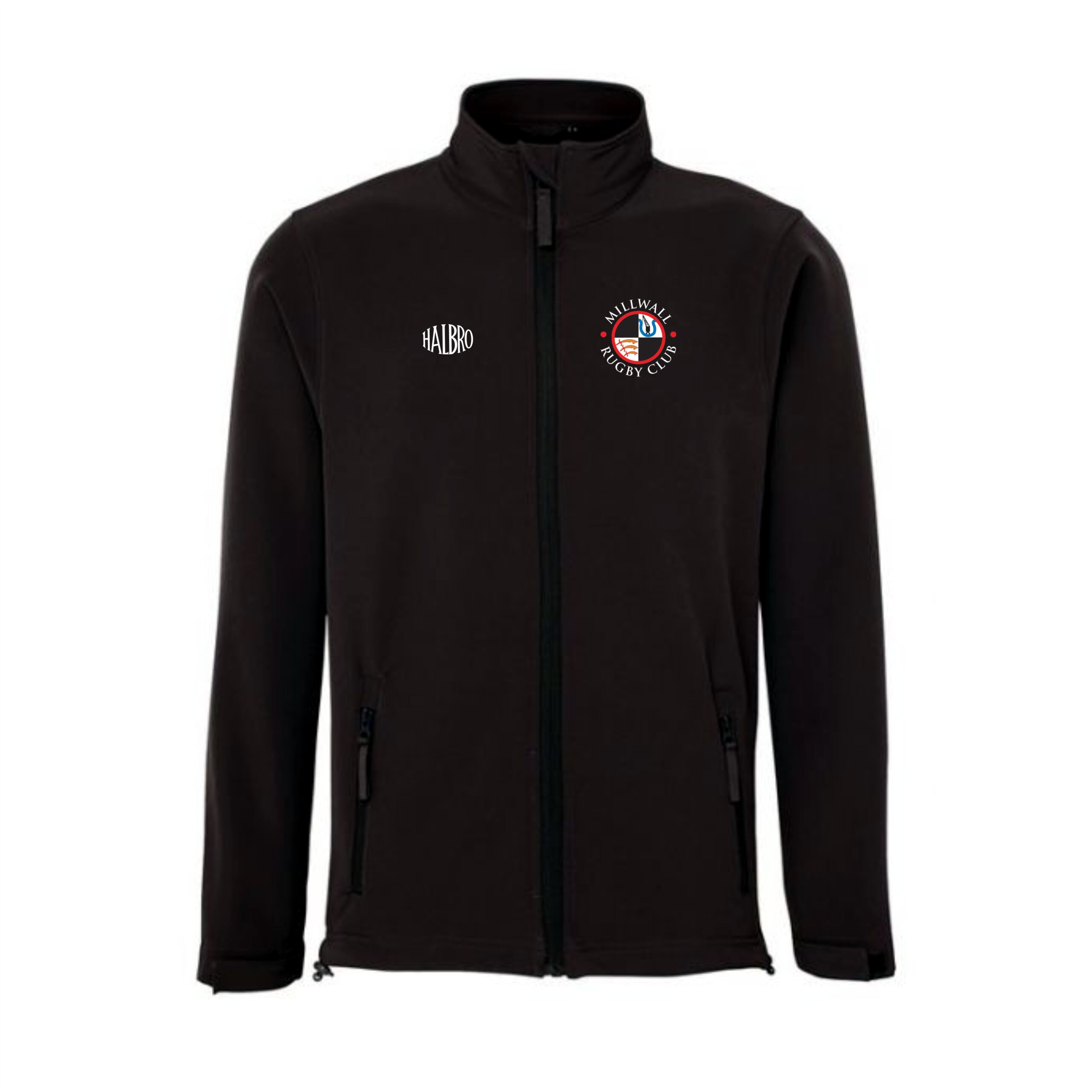 Millwall RFC Unisex Soft Shell Jacket - Halbro Sportswear Limited