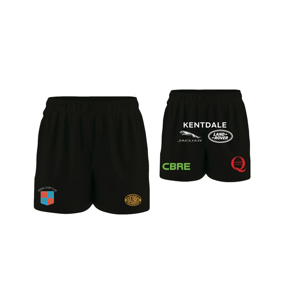 Kendal RUFC Wasps Match Shorts - Halbro Sportswear Limited