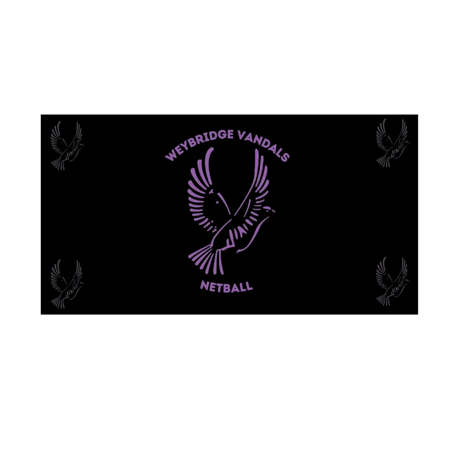 Weybridge Vandals Netball Cotton/Microfibre Towel