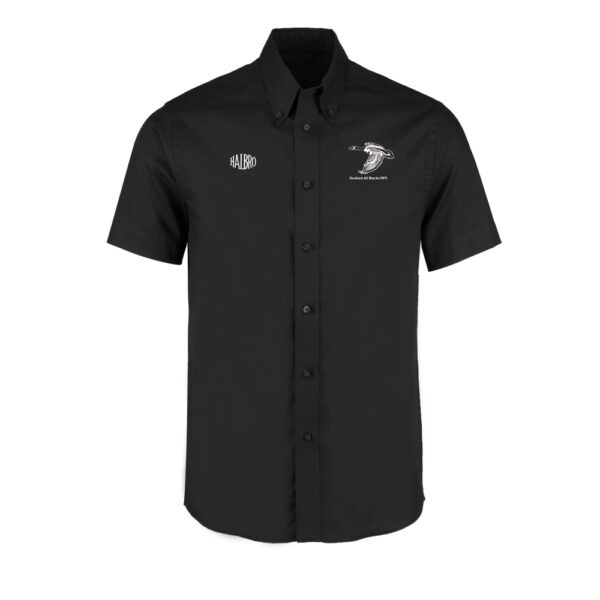 Gosford All Blacks RFC Seniors Short Sleeve Tailored Dress Shirt - Image 2