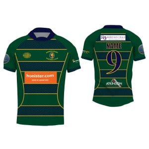 Keswick RFC Juniors Sports Fit Kestrels Replica Shirt