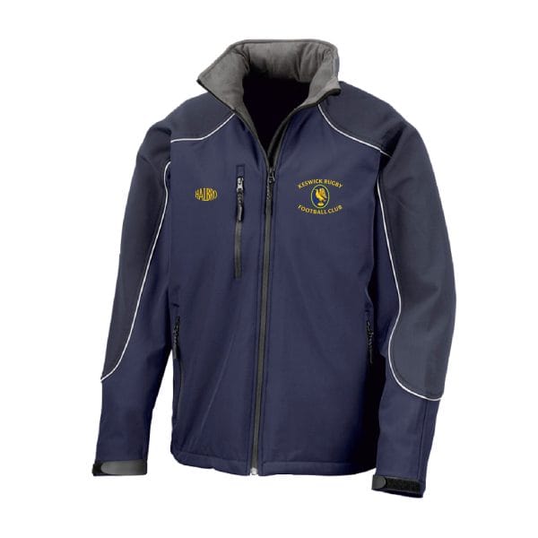 Keswick RFC Men's Hooded Softshell Jacket