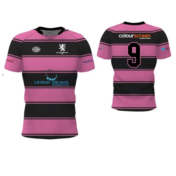 Billingham RUFC Centenary Juniors Classic Fit Playing Shirt (Home and Away) - Image 2