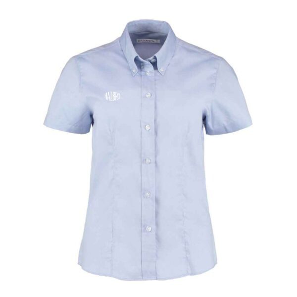 Women's Fit Short Sleeve Oxford Shirt - Image 2