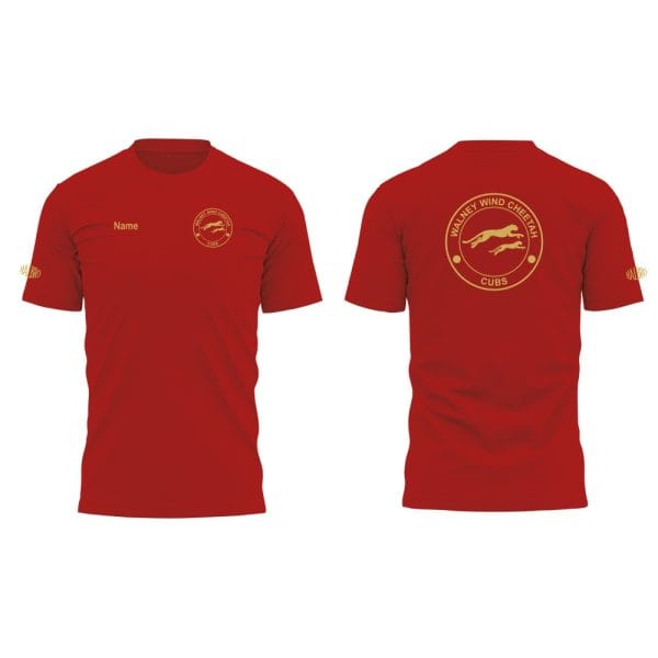 Walney Wind Cheetahs Cubs Juniors Tech Tee - Image 7