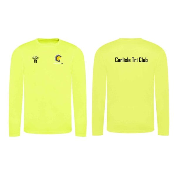 Carlisle Tri Club Seniors Long Sleeve Performance Tee - Image 2