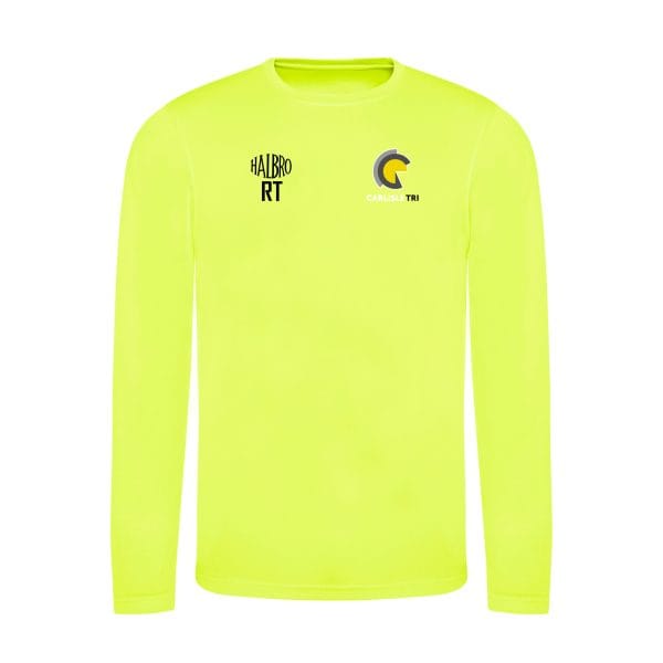 Carlisle Tri Club Seniors Long Sleeve Performance Tee - Image 2