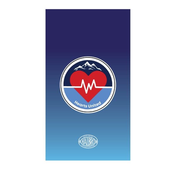 Hearts United Cotton/Microfibre Towel