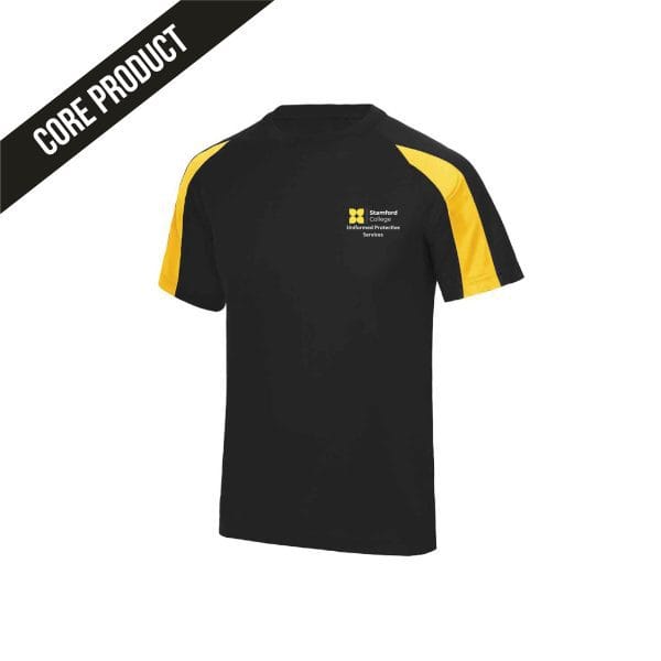 Stamford College Public Services Contrast Tech Tee