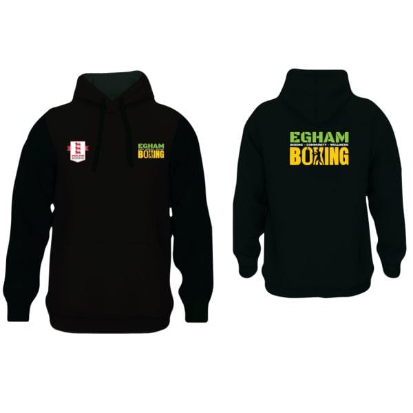 Egham Boxing Seniors Classic Hoodie - Black