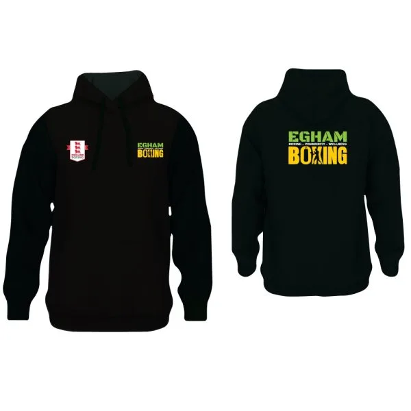 Egham Boxing Seniors Classic Hoodie - Black