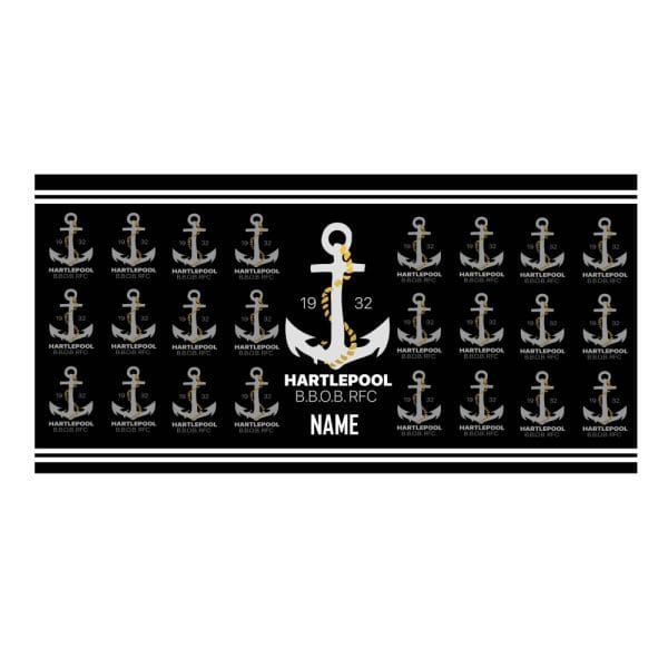 Hartlepool BBOB Cotton/Microfibre Towel