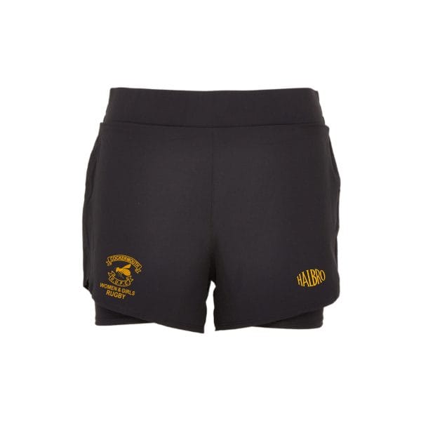 Cockermouth RUFC Womens & Girls Team (Unisex Fit) 2-in-1 Sports Shorts