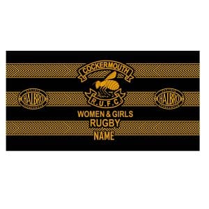 Cockermouth RUFC Womens & Girls Team Cotton/Microfibre Towel