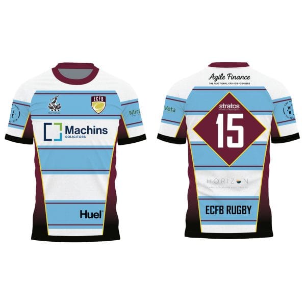 ECFB Rugby Seniors Sublimated Tee (Home and Away) - Image 2