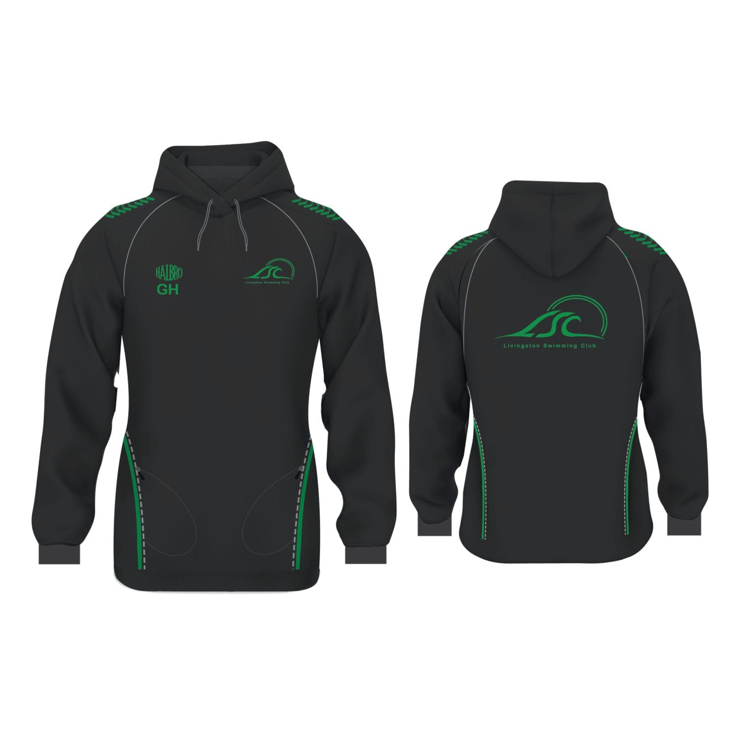 Livingston Swimming Club Women's Fit Infinity Hoodie