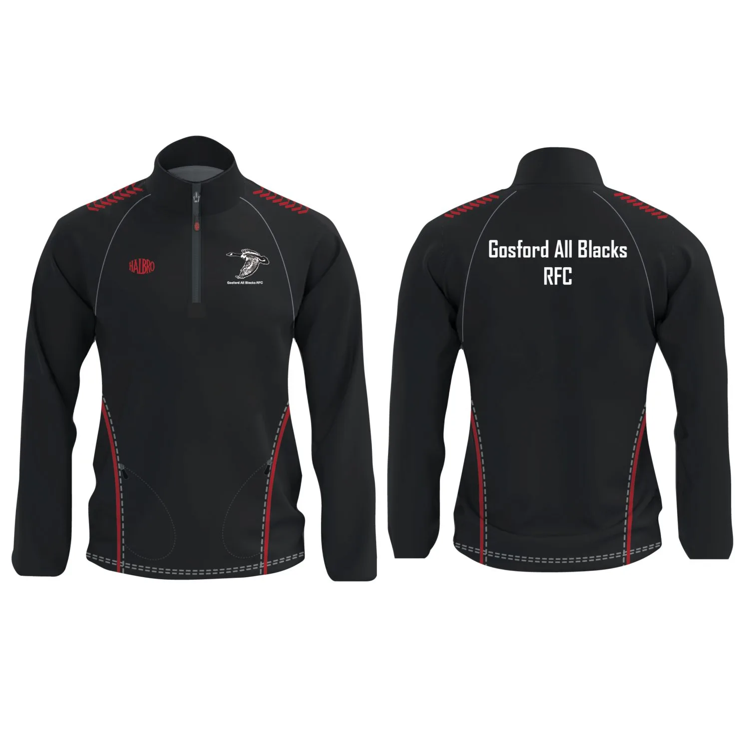 Gosford All Blacks RFC Seniors Women's Fit Infinity Midlayer