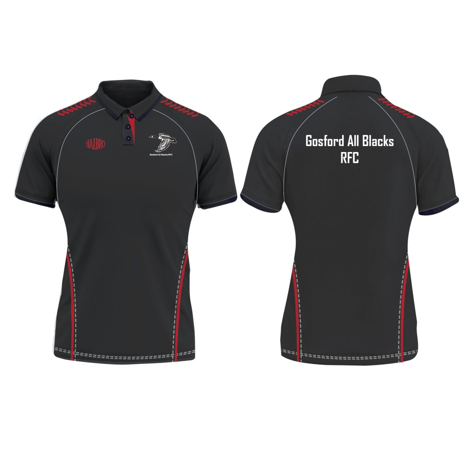 Gosford All Blacks RFC Seniors Women's Fit Infinity Polo
