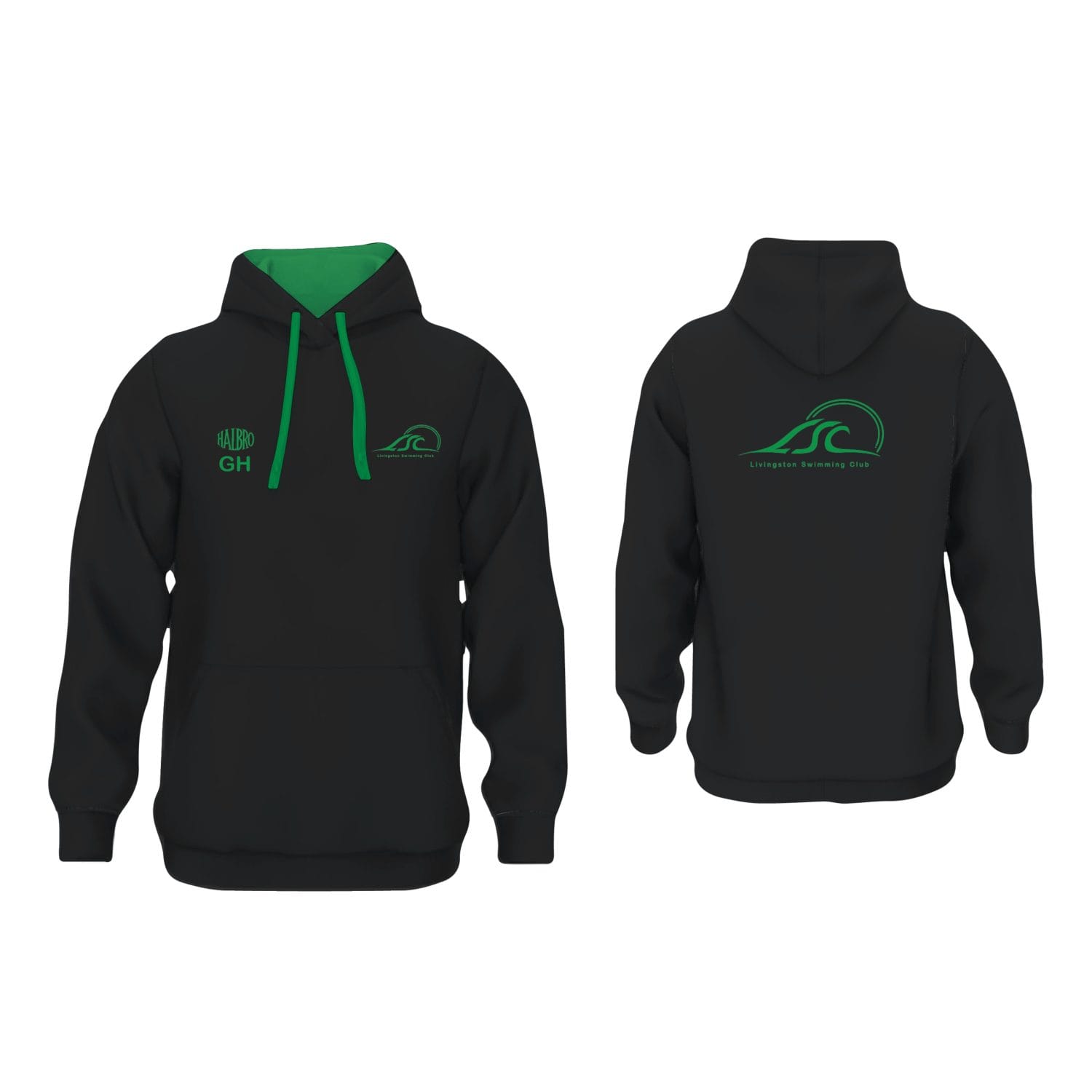 Livingston Swimming Club Seniors Contrast Hoodie